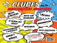 Inscrições Clubes da Escola Álvaro Velho