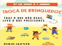 Semana de troca de brinquedos 2024