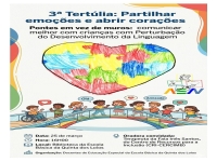 3.ª Tertúlia: “Partilhar emoções, abrir corações”