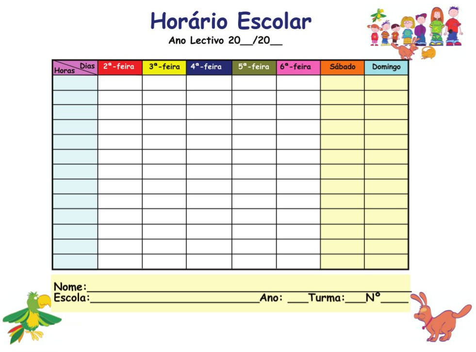 horario